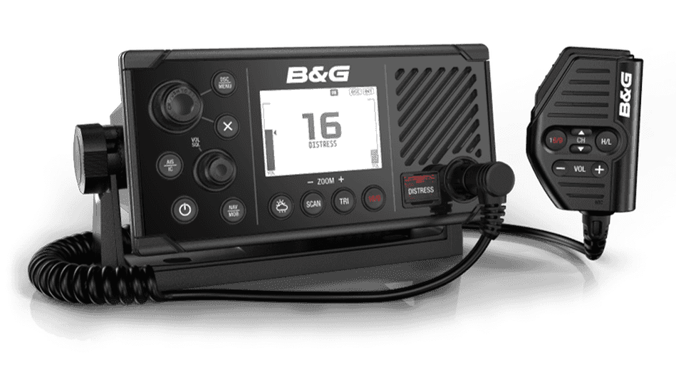 B&amp;G V60 VHF marine radio met AIS-RX, DSC