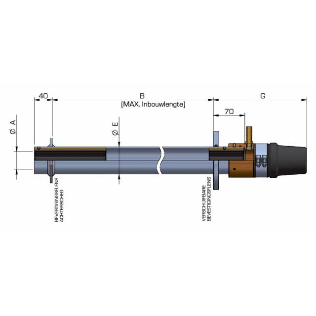 Schroefaskoker watergesmeerd model 2