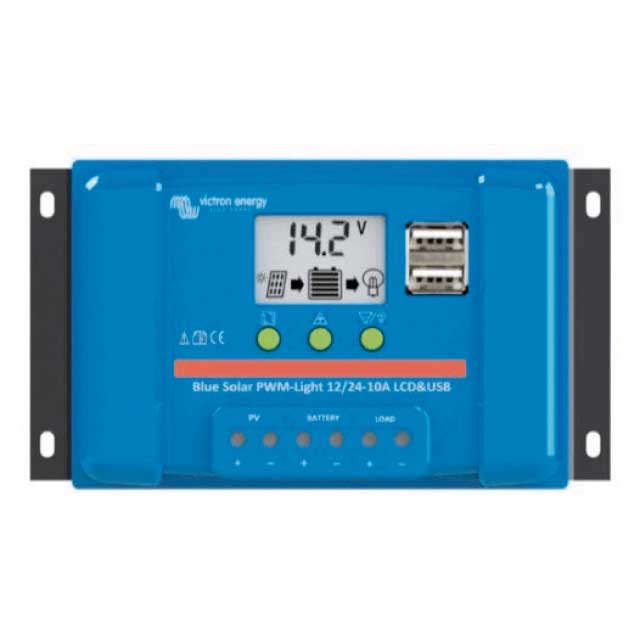 Laadcontrollers PWM met LCD & USB