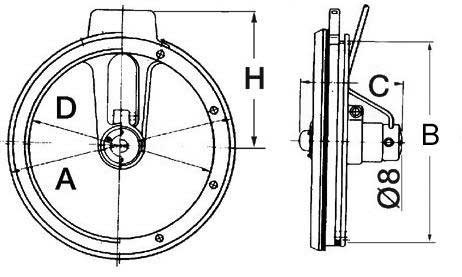 Afmetingen Eiwa slingerruit