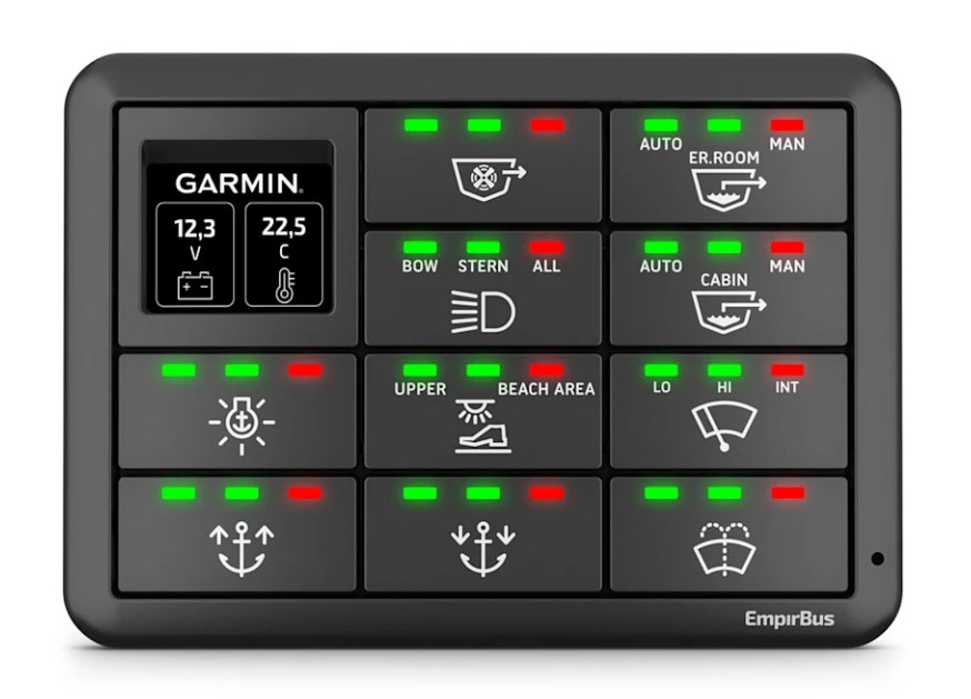 EmpirBus SP12, horizontaal met display