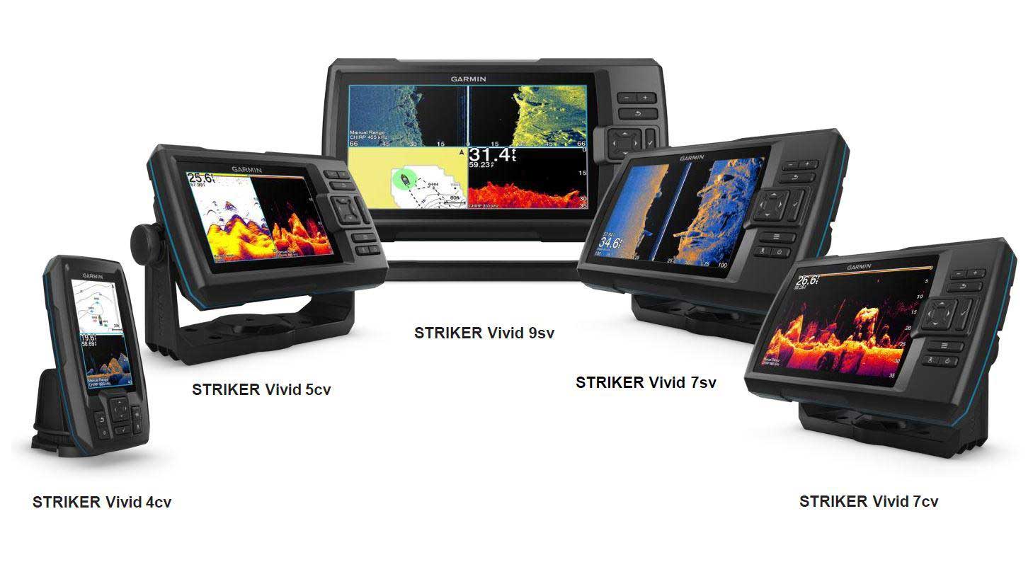 STRIKER™ Vivid Fishfinder serie