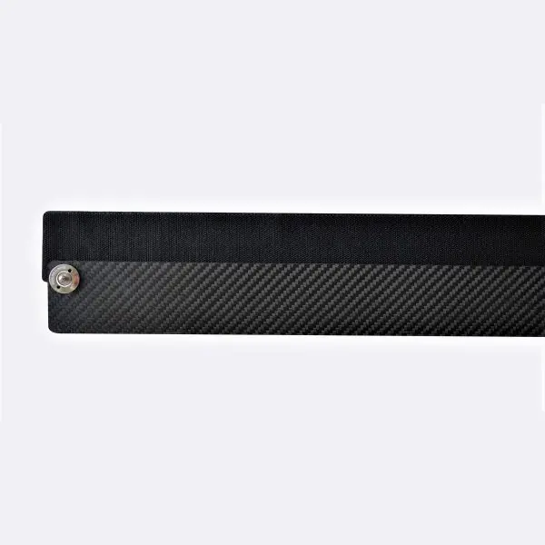 Carbon Sunzip klittenbandstick