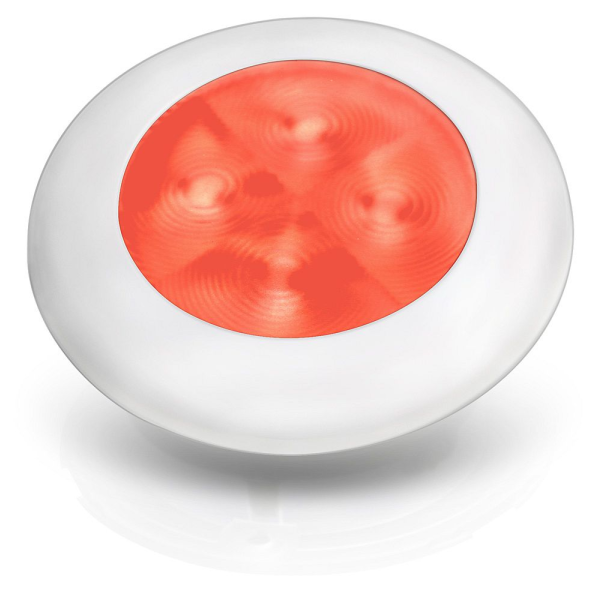 Hella marine - rood led licht - rond sl wit - 24V - 149 1  - HM0508-241