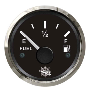 Osculati fuel level gauge 240/33 ohm black/glossy - 27 321 01 - EU27.321.01