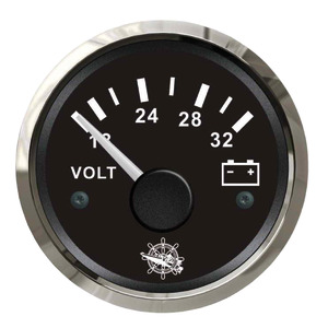 Osculati voltmeter 18/32V black/glossy - 27 321 15 - EU27.321.15