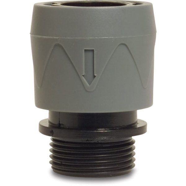 Connector 3/4" buitendraad x female - 82a59e5eeb3d6e713dbba222d9152b15 7010937m optimized - XH06