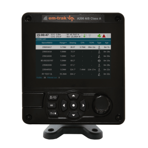 Em-Trak A200 Class A AIS transceiver - A200 front - ET425-0012