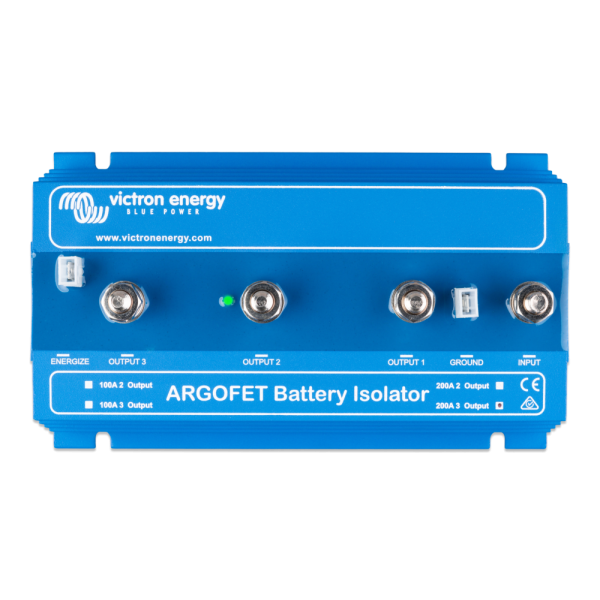 Argofet 200-3 - Arg200301020 argofet 200 3 three batteries 200a top  - VIARG200301020R