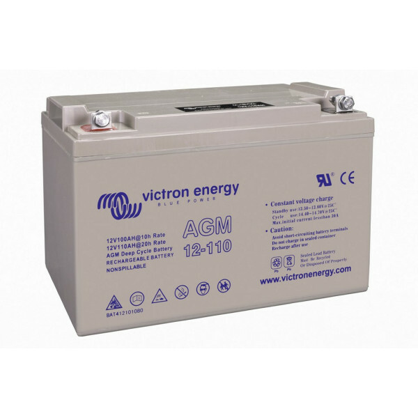 AGM Deep Cycle accu 12V/110Ah - Bat412101084 victron agm accu 12v 110ah g 72 - VIBAT412101084