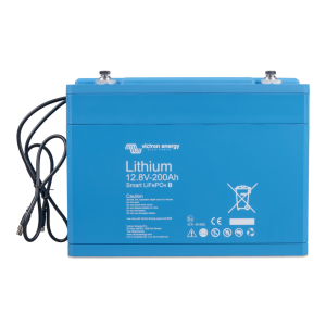 LiFePO4 accu - Smart - Bat512120610 lifepo4 battery 12 8v 200ah smart front  - VIBAT512120610