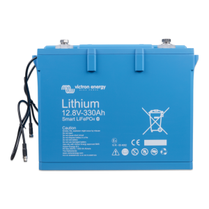 LiFePO4 accu - Smart - Bat512132410 lifepo4 battery 12 8v 330ah smart front  - VIBAT512132410