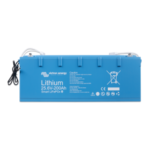 LiFePO4 accu - Smart-a - Bat524120610 lifepo4 battery 25 6v 200ah smart front  - VIBAT524120610