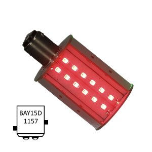 NauticLed Bay15D-BT36-RED - Bay15d bt36 rd - CL-6037