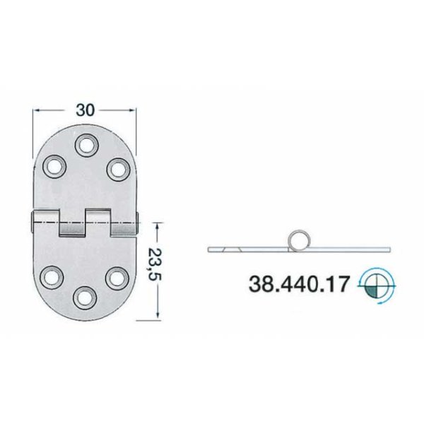 Scharnier - Cbnc1614 - EU38.440.17