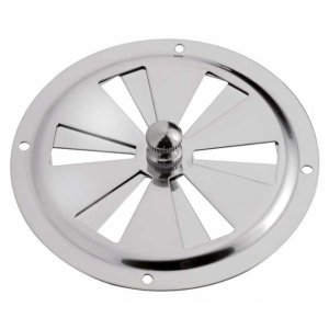 Ventilatierooster RVS rond afsluitbaar met hor - Cbnc1879 - AA13500-01