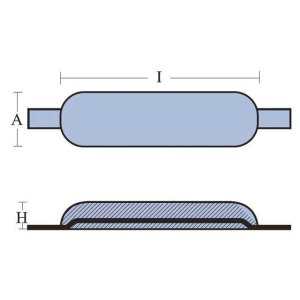 Lasanode met alu strip - Cbns0400 1 - TA0107