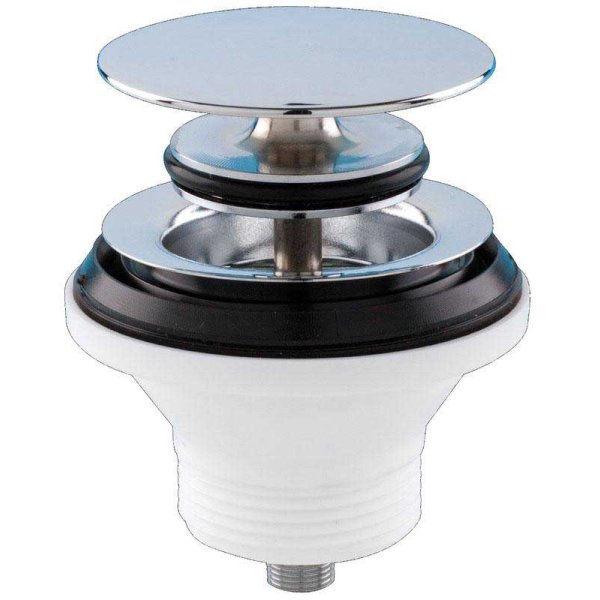 Afvoer wasbak recht met beweegbare plug - En 50 185 06 - EU50.185.06