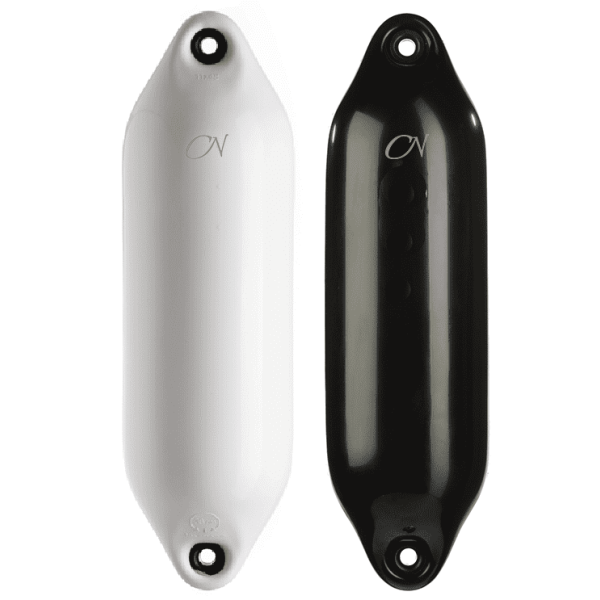 Anchor fender - Fender met logo zwart en wit - ANC-201