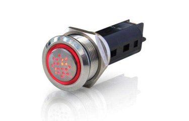 Hella LED controlelamp met buzzer