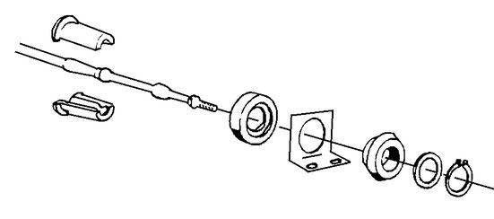 Morse trillingdemper 33C kabels - Kt294201 - KT294201