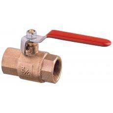 Bronzen kogelkraan bi/bi - Lever operated ball valve f f full flow bronze body - 03146-BRONS