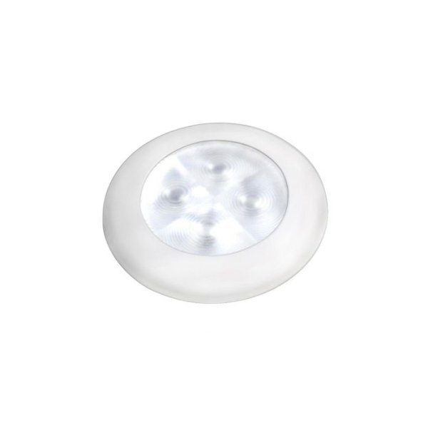 Hella marine plafonnier - wit led licht - witte ring - Pv16867 - HM8538-021