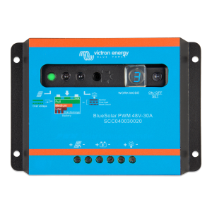 BlueSolar PWM-Light 48V-30A - Scc040030020 bluesolar pwm light charge controller 48v 30a top  - VISCC040030020