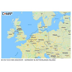 C-MAP DISCOVER - Germany & Netherland Inland - Srmeny215ms - SRMENY215MS