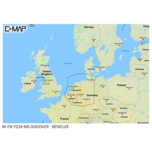 C-MAP DISCOVER - Benelux Inland & Coastal - Srmeny216ms - SRMENY216MS