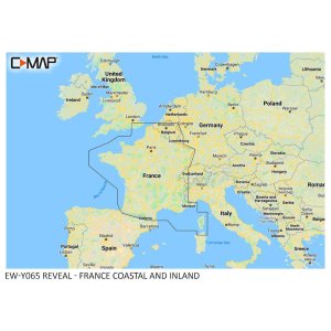 C-MAP REVEAL - France Coastal & Inland - Srmewy065ms - SRMEWY065MS