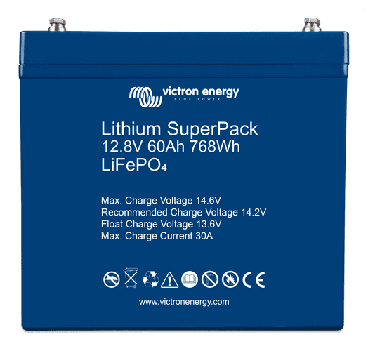 Lithium SuperPack 12,8V/60Ah (M6) - Vibat512060705 - VIBAT512060705