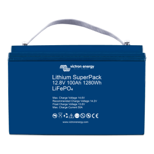 Lithium SuperPack 12,8V/100Ah - High current (M8) - Vibat512110710 - VIBAT512110710