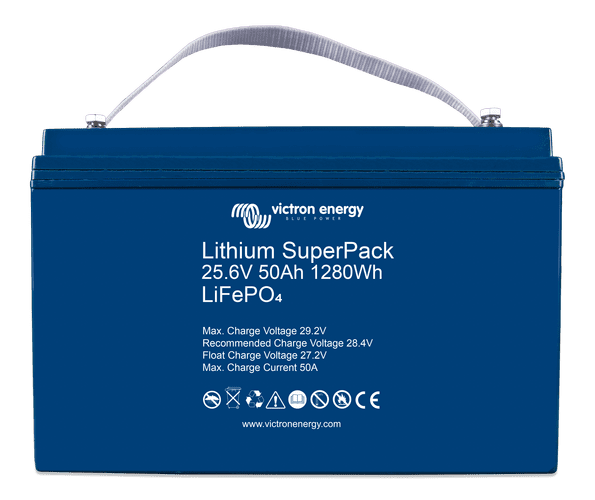 Lithium SuperPack 25,6V/50Ah (M8) - Vibat524050705 - VIBAT524050705