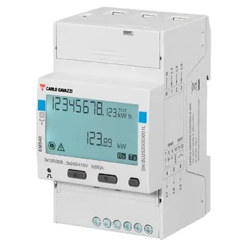 Energy Meter EM540 - 3 phase - max 65A/phase